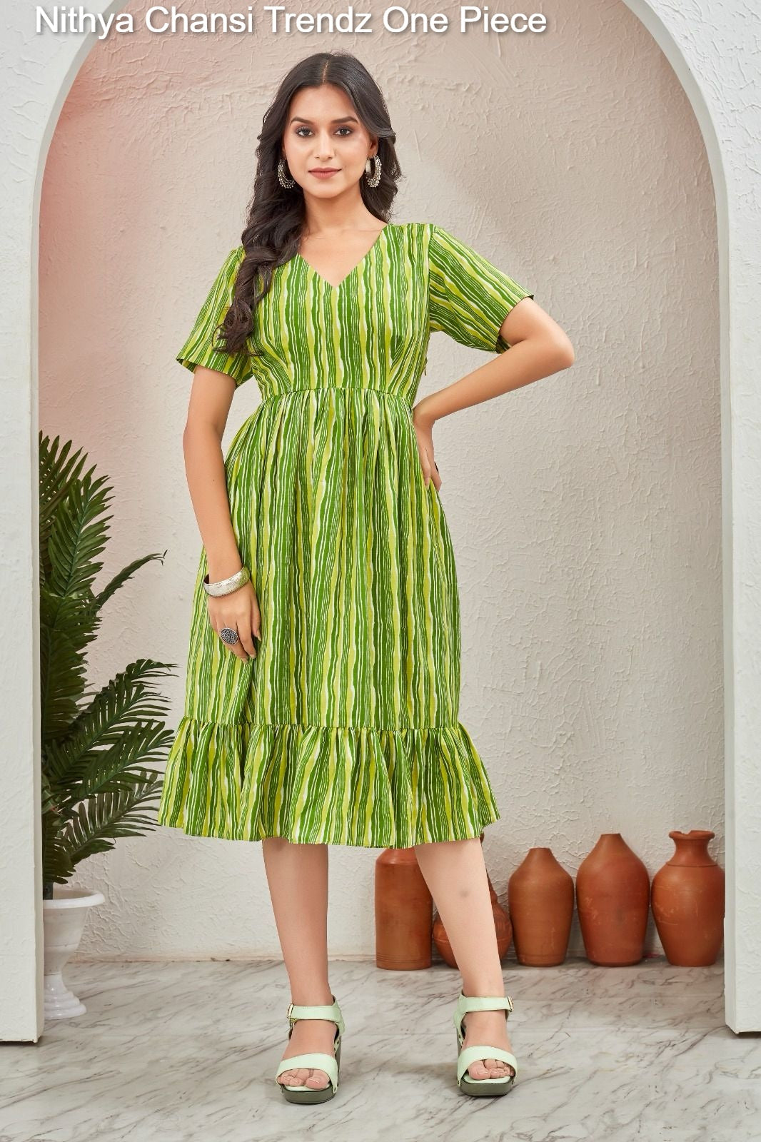 Nithya Chansi Trendz Rayon One Piece Wholesaler India