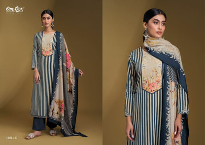 Niti Omtex Lawn Cotton Pant Style Suits Manufacturer Ahmedabad