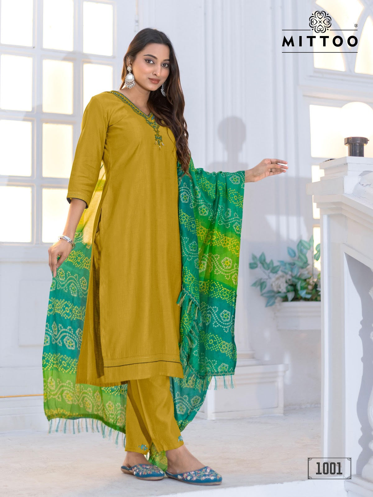 Nitika Mittoo Vetican Readymade Pant Style Suits Wholesaler Gujarat