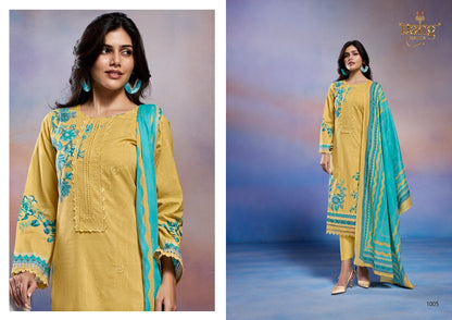 Nitya Rang Fashion Cotton Cambric Pant Style Suits Wholesaler Gujarat