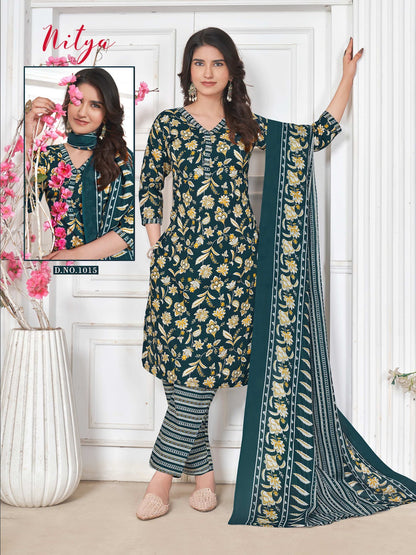 Nitya Vol 1 Ganesha Indo Pant Style Suits Wholesale Price