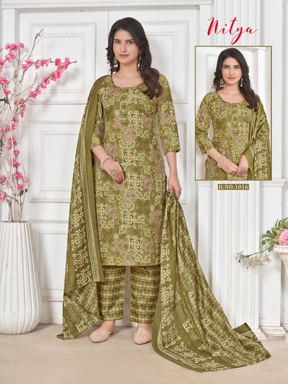 Nitya Vol 1 Ganesha Indo Pant Style Suits Wholesale Price