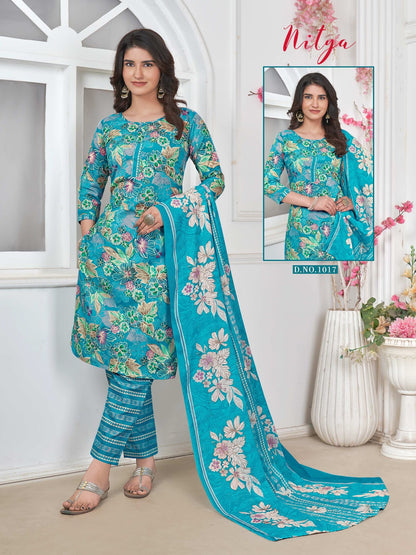 Nitya Vol 1 Ganesha Indo Pant Style Suits Wholesale Price