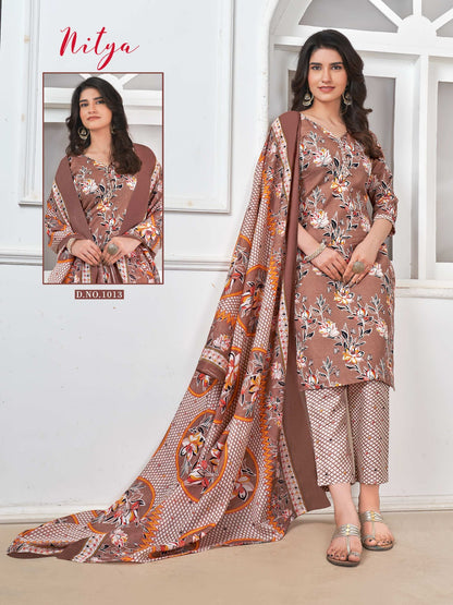 Nitya Vol 1 Ganesha Indo Pant Style Suits Wholesale Price