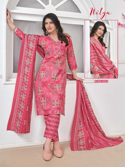 Nitya Vol 1 Ganesha Indo Pant Style Suits Wholesale Price