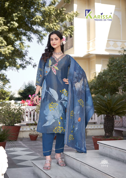Nityaa Vol 1 Karissa Viscose Readymade Pant Style Suits Supplier India