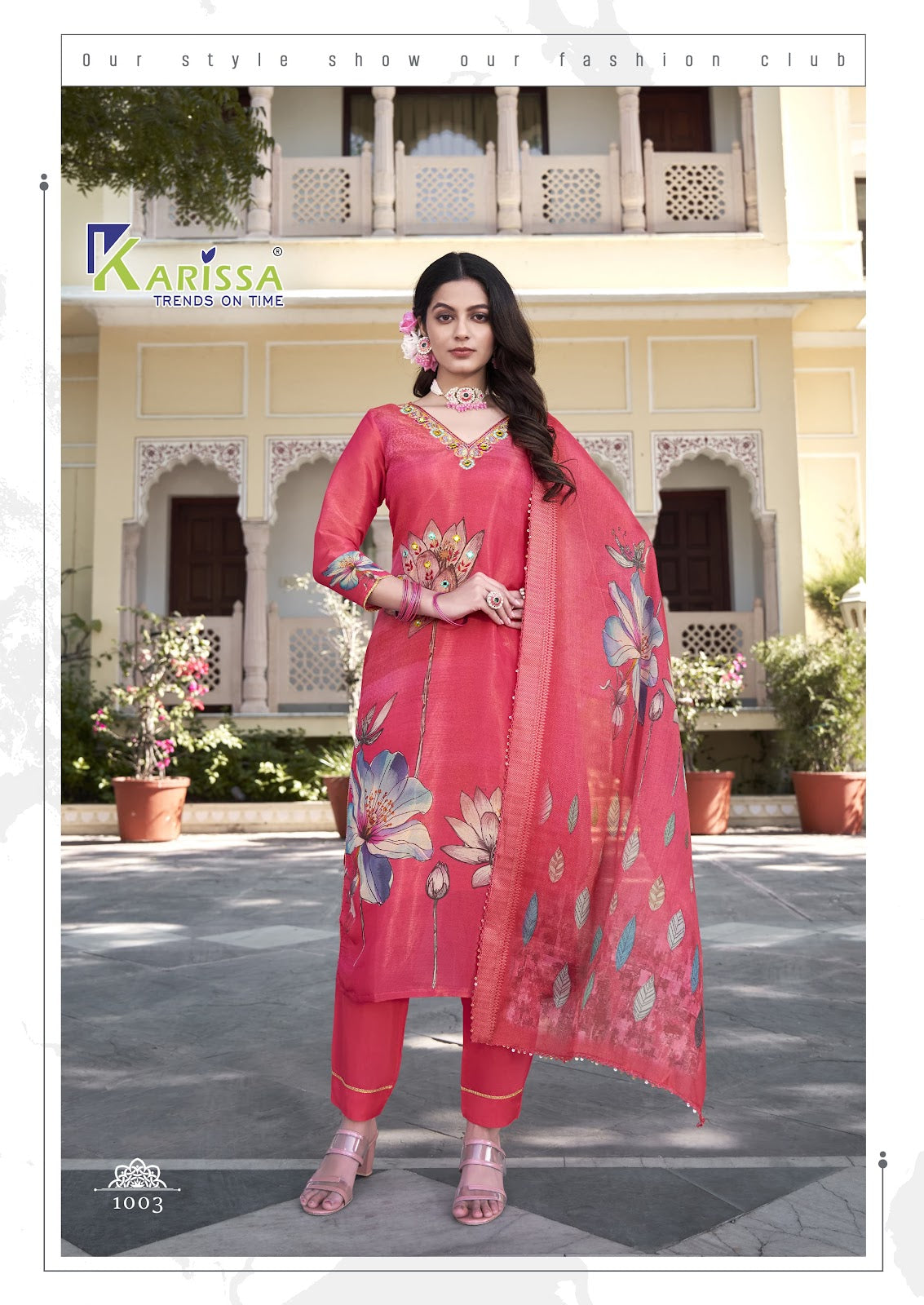 Nityaa Vol 1 Karissa Viscose Readymade Pant Style Suits Supplier India