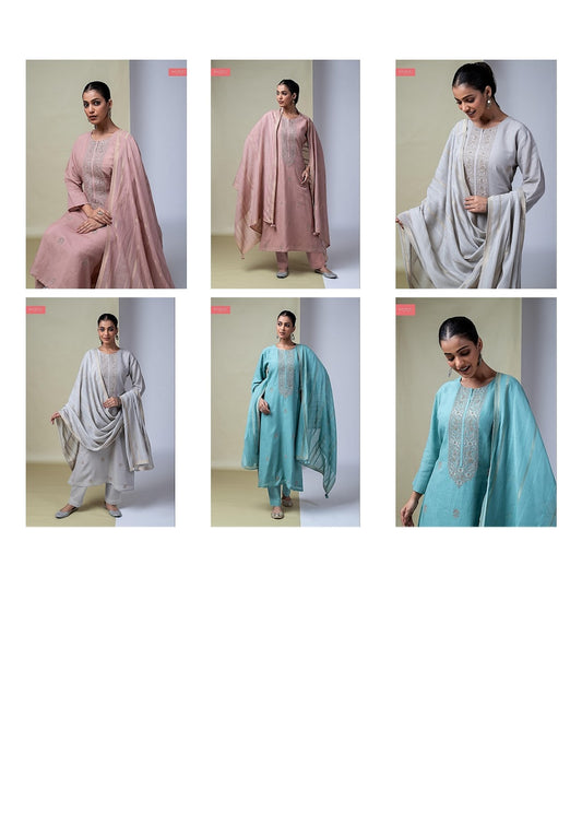 Nitza Naariti Linen Pant Style Suits Supplier