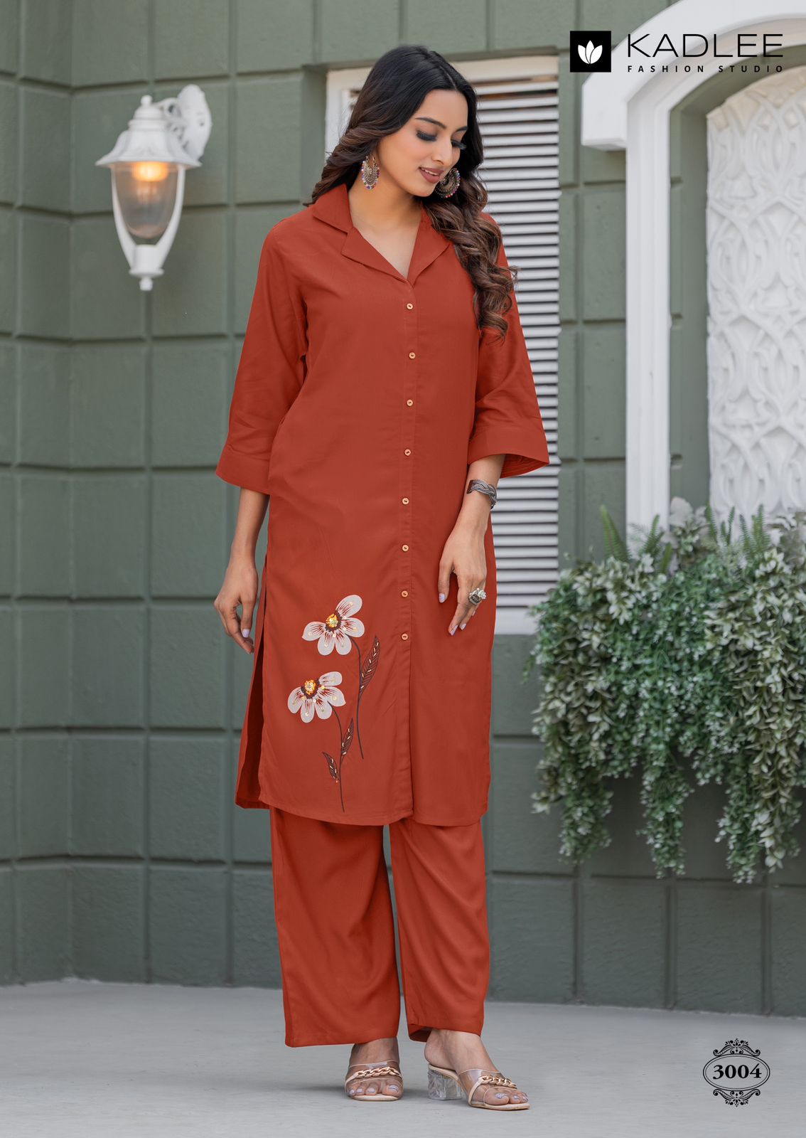 Niva Kadlee Heavy Rayon Co Ord Set Manufacturer