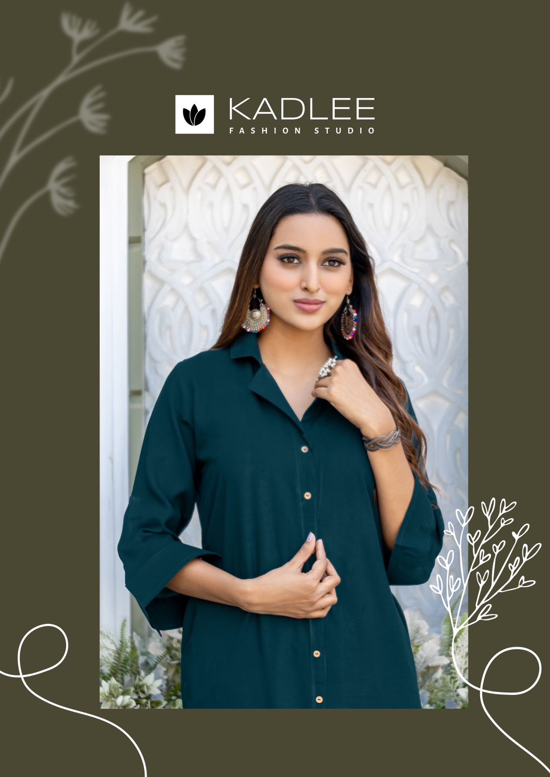 Niva Kadlee Heavy Rayon Co Ord Set Manufacturer