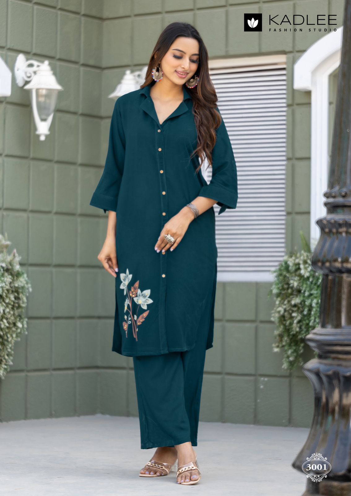 Niva Kadlee Heavy Rayon Co Ord Set Manufacturer