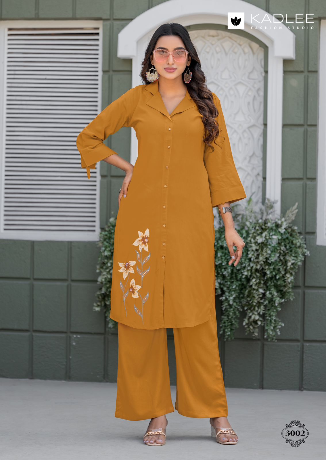 Niva Kadlee Heavy Rayon Co Ord Set Manufacturer