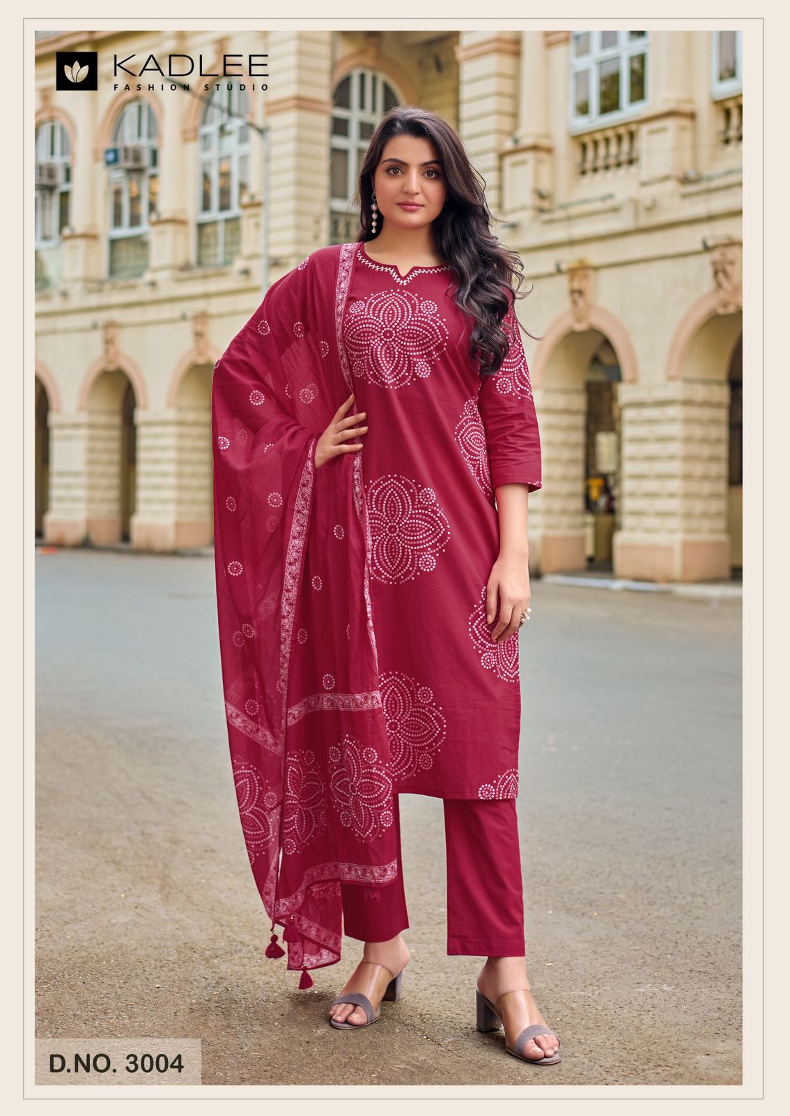 Nivaasa Kadlee Readymade Cotton Pant Suits Wholesale Rate