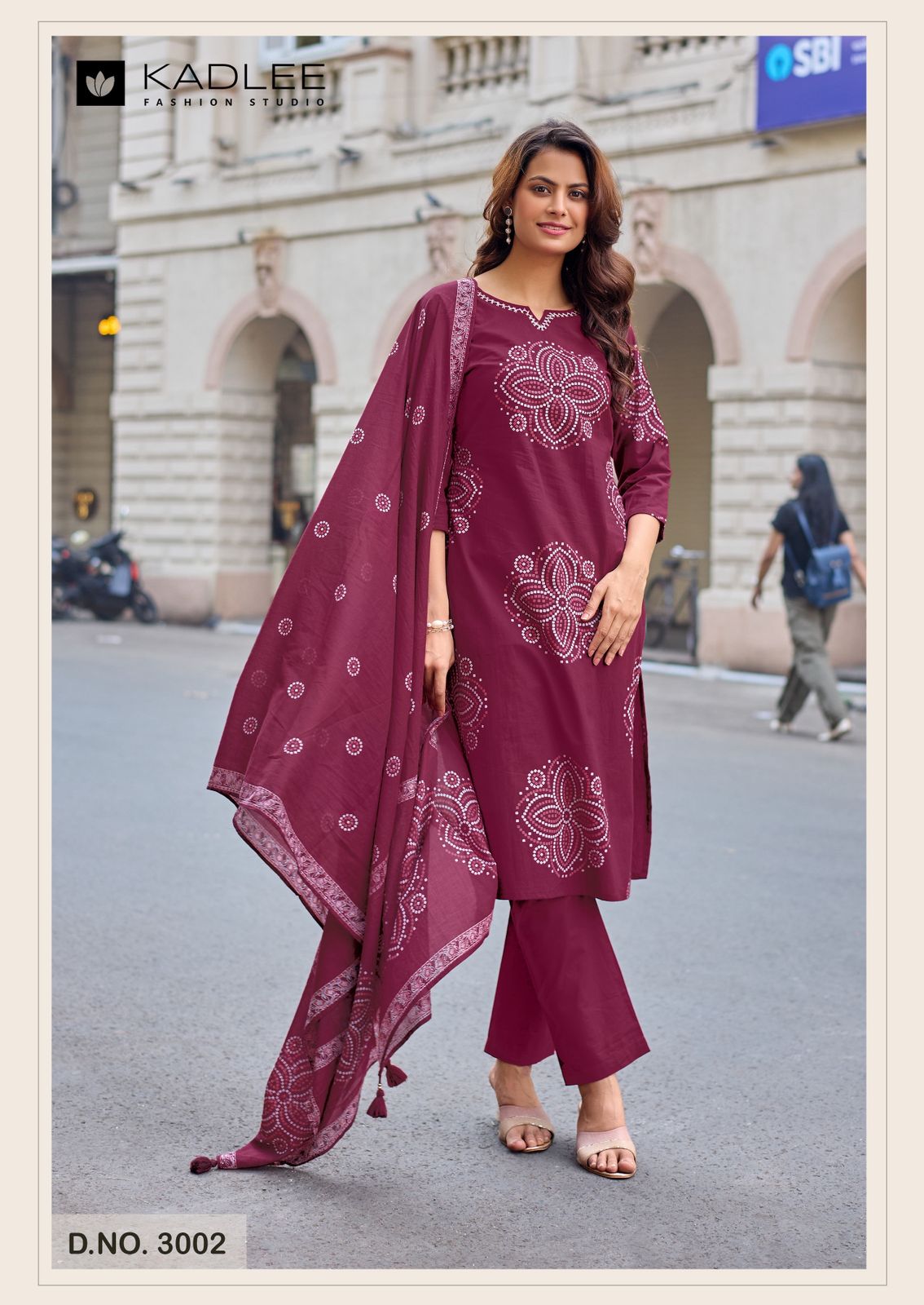 Nivaasa Kadlee Readymade Cotton Pant Suits Wholesale Rate