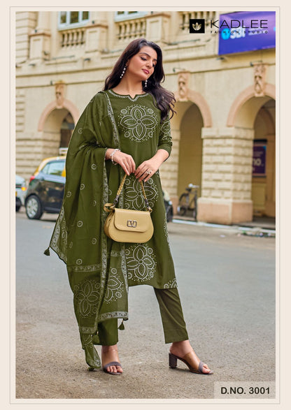 Nivaasa Kadlee Readymade Cotton Pant Suits Wholesale Rate