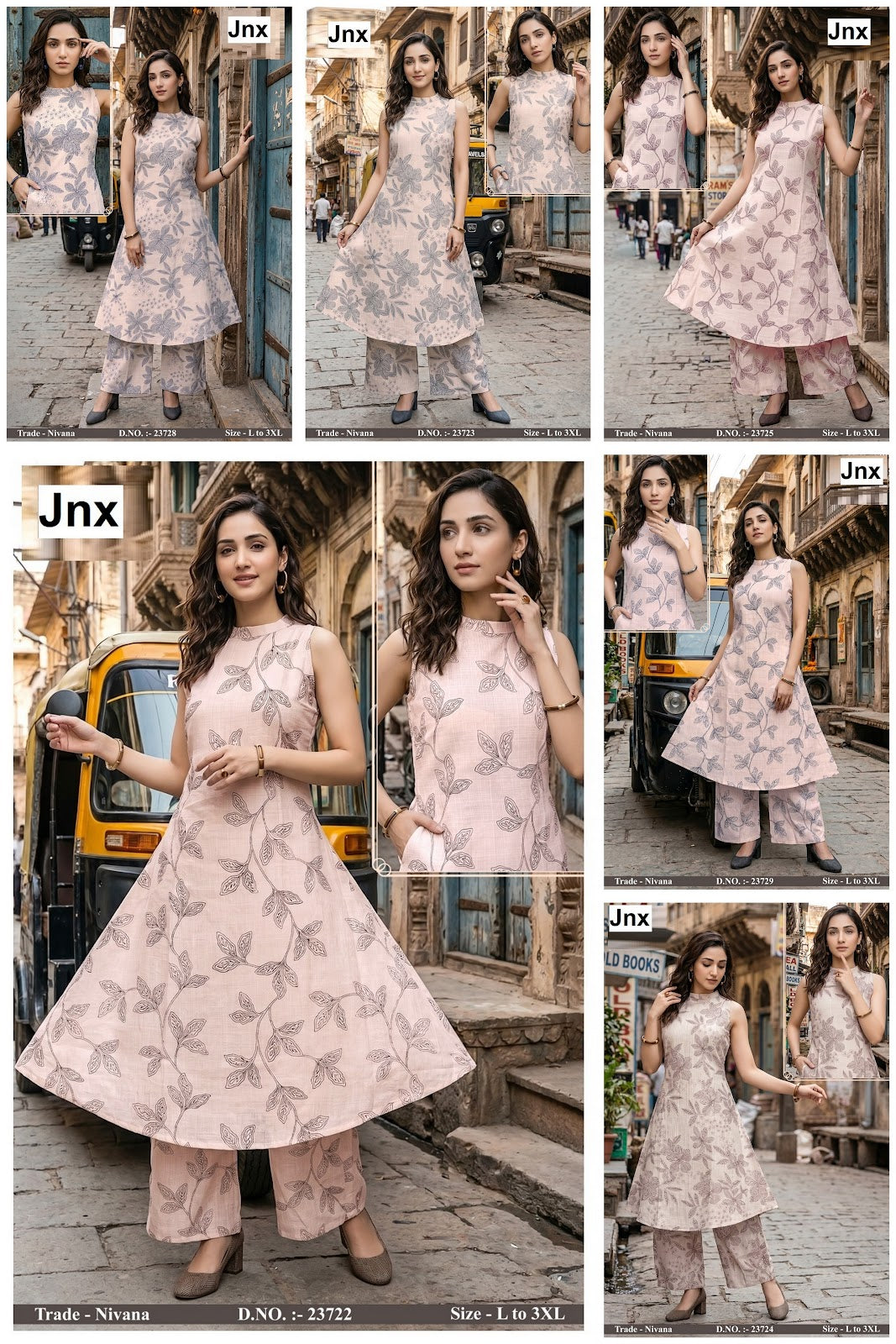 Nivana Jnx Vertican Co Ord Set Exporter