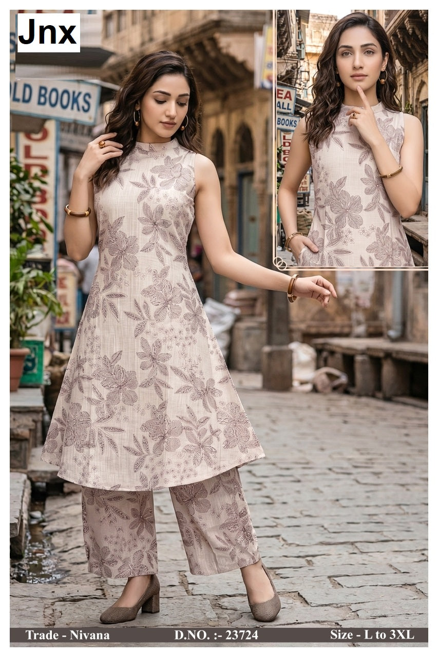 Nivana Jnx Vertican Co Ord Set Exporter