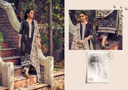 Nivara Jay Vijay Cotton Pant Style Suits Wholesale Price