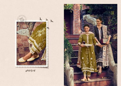 Nivara Jay Vijay Cotton Pant Style Suits Wholesale Price
