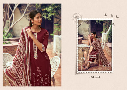 Nivara Jay Vijay Cotton Pant Style Suits Wholesale Price