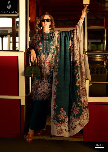 Nivasa Varshaa Crepe Pant Style Suits Wholesale Rate