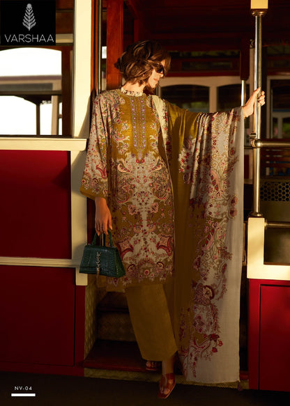Nivasa Varshaa Crepe Pant Style Suits Wholesale Rate