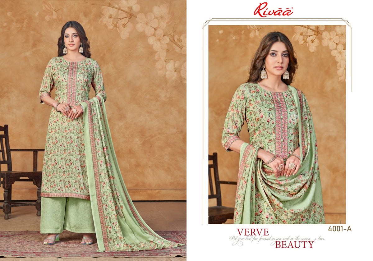 Nivedita 3 Rivaa Pashmina Suits Wholesaler India