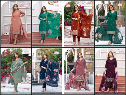 Nivedita Jnx Readymade Pant Style Suits Exporter India
