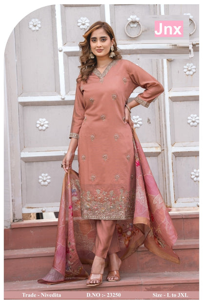Nivedita Jnx Readymade Pant Style Suits Exporter India