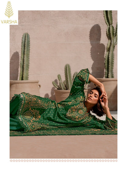 Nivita Varshaa Viscose Muslin Pant Style Suits Exporter Gujarat