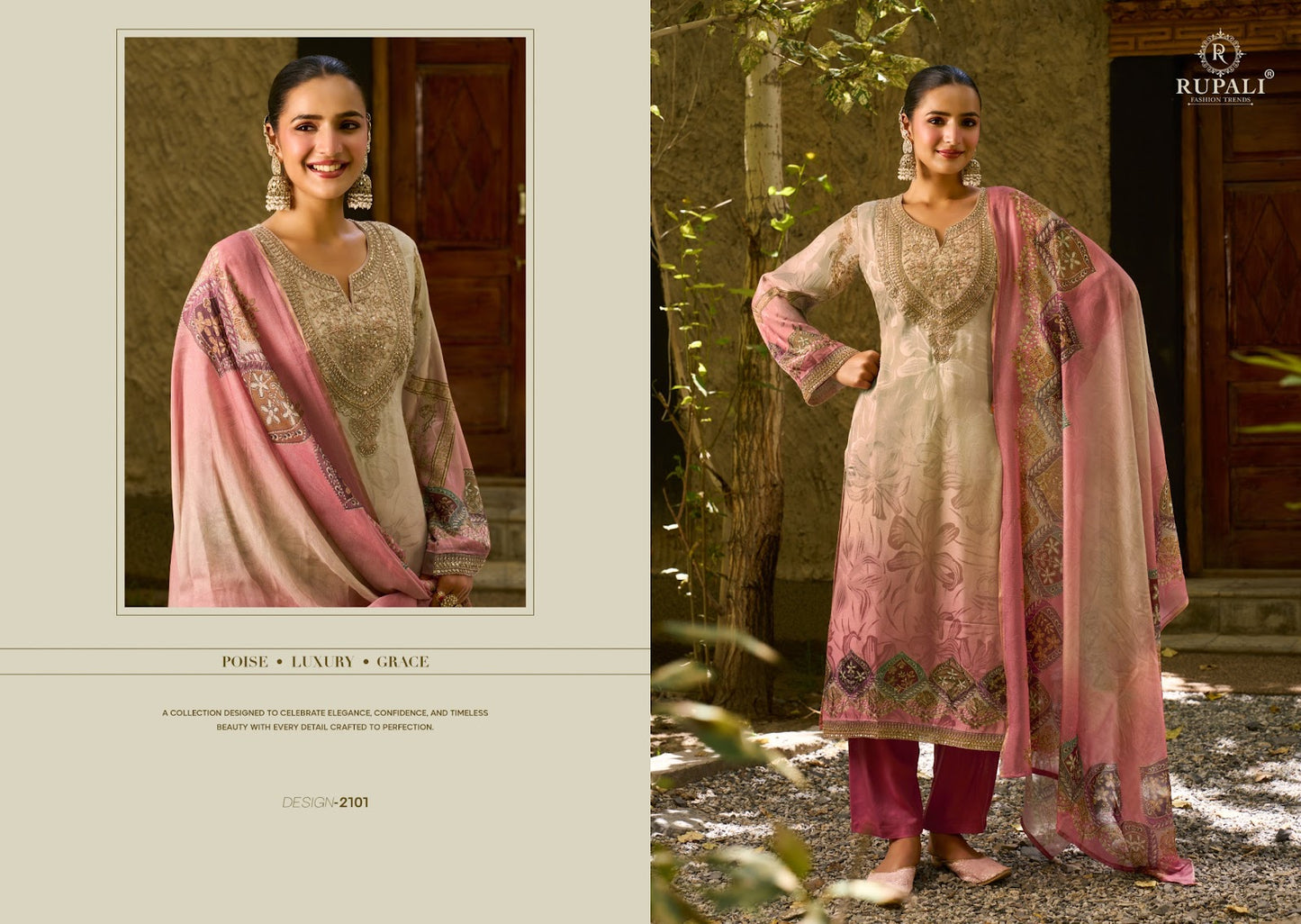 Nivoraa Rupali Gaji Shimmer Pant Style Suits Wholesaler India