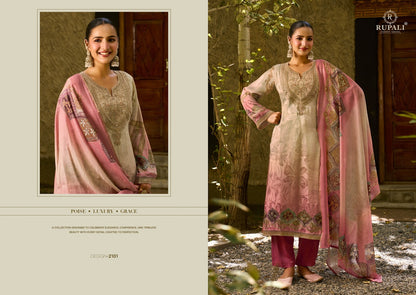 Nivoraa Rupali Gaji Shimmer Pant Style Suits Wholesaler India