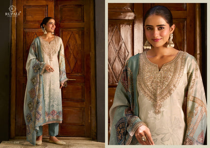 Nivoraa Rupali Gaji Shimmer Pant Style Suits Wholesaler India