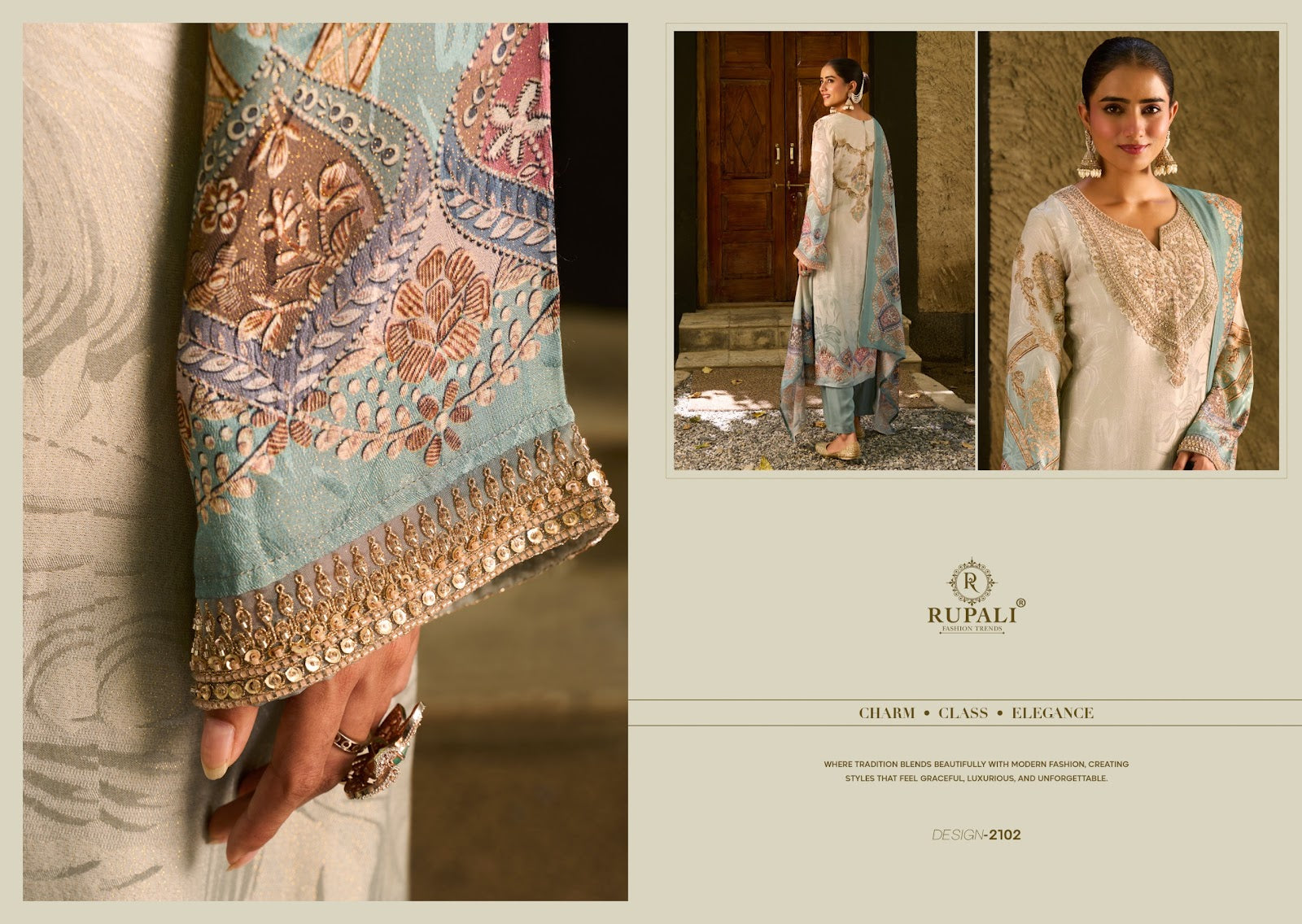 Nivoraa Rupali Gaji Shimmer Pant Style Suits Wholesaler India