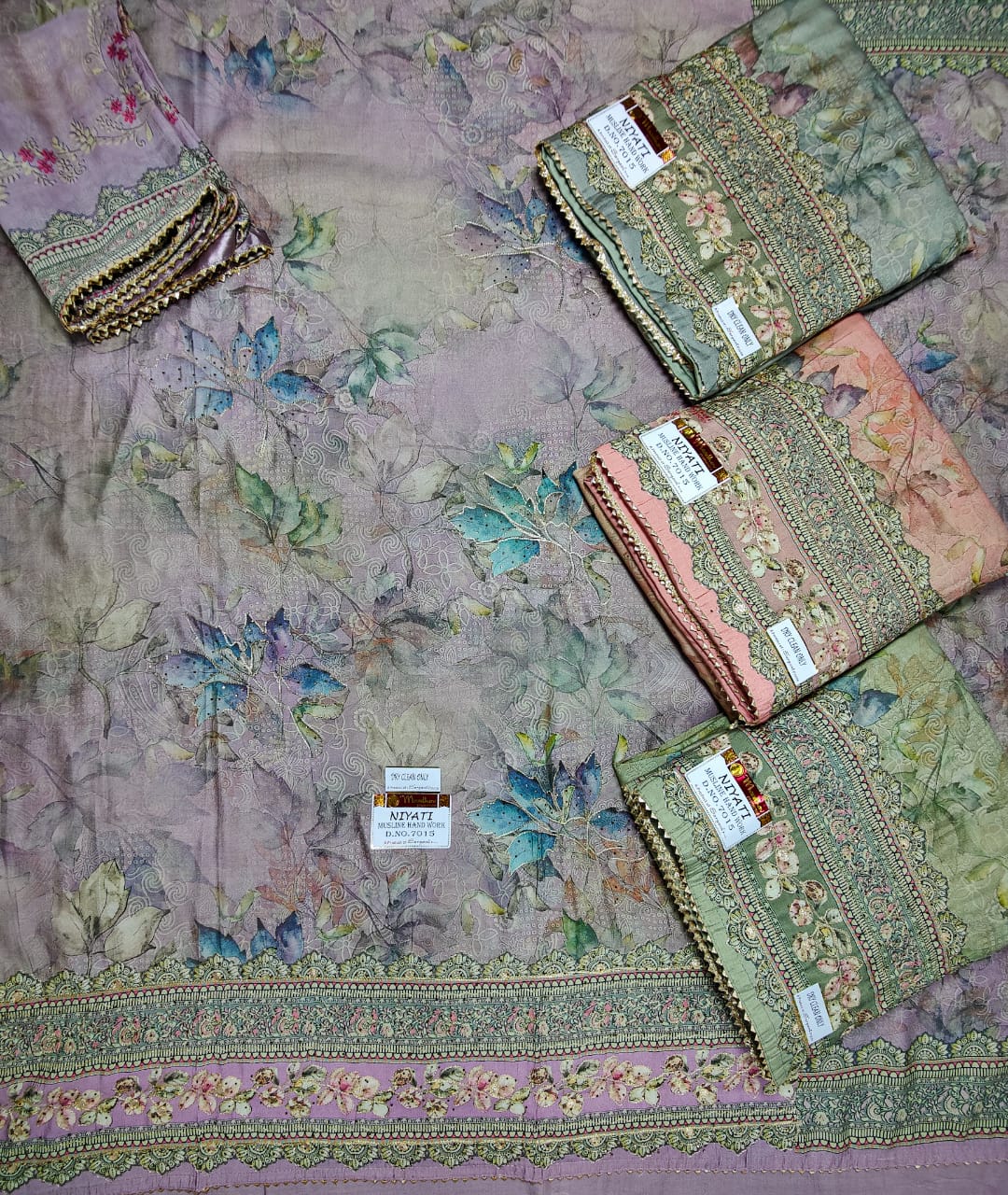 Niyati Maadhav Pure Muslin Salwar Suits Wholesaler India