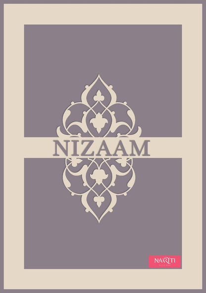Nizaam Naariti Silk Jacquard Pant Style Suits Supplier India