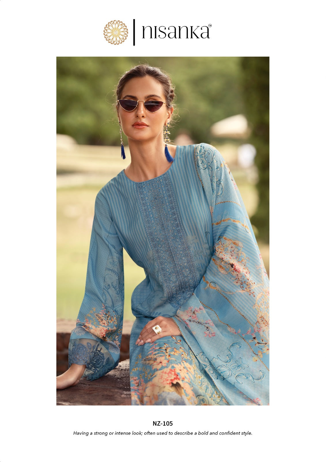 Nizaam Nisanka Lawn Cotton Karachi Salwar Suits Manufacturer Ahmedabad