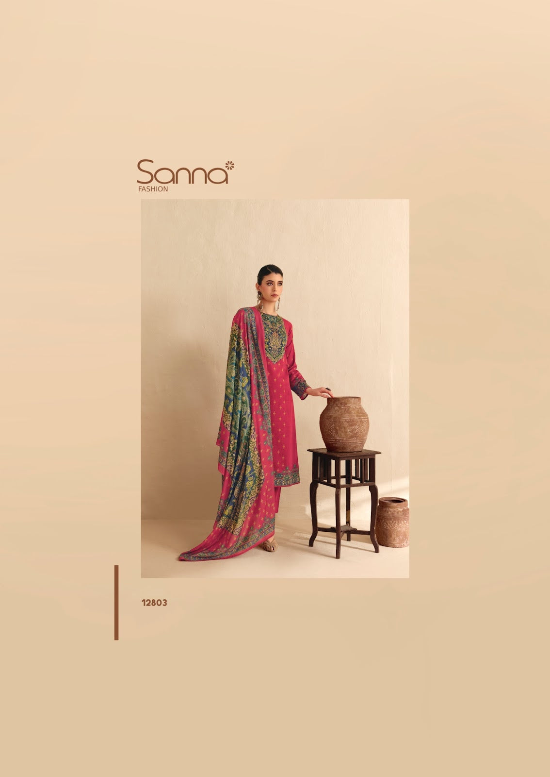 Nizam Sanna Fashion Jam Cotton Pant Style Suits Supplier Gujarat