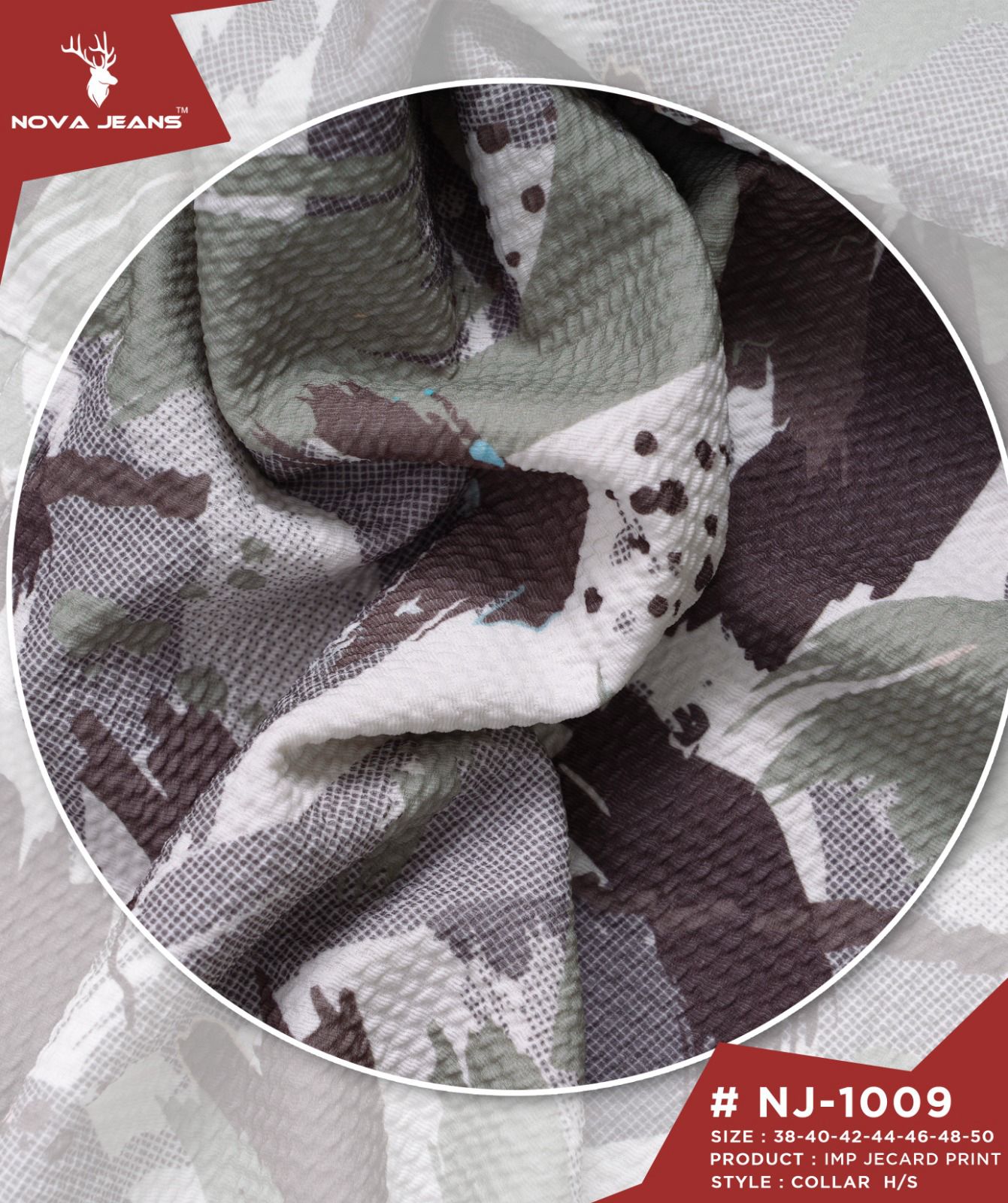 Nj 1009 Nova Jeans Imported Mens Tshirts Wholesaler