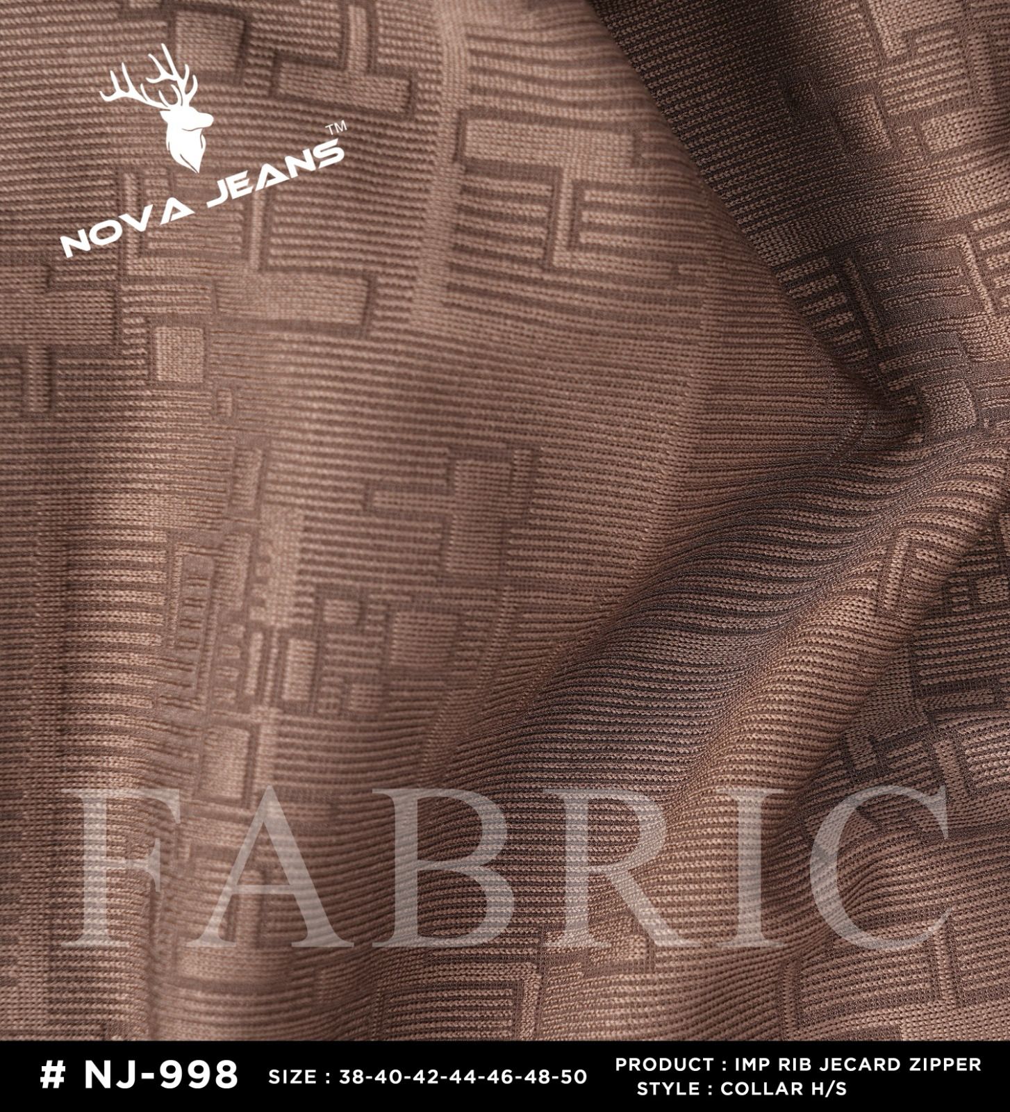 Nj 998 Nova Jeans Jacquard Mens Tshirts Supplier India