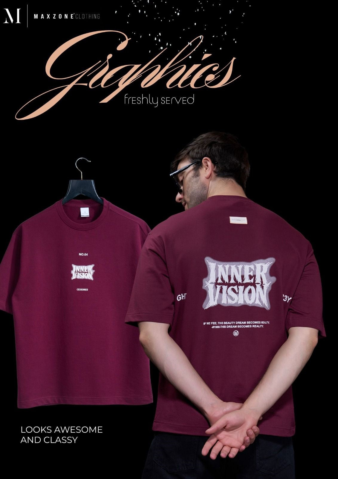 Nl J G1 Design 2258 Maxzone Clothing Cotton Looper Mens Tshirts Supplier Gujarat