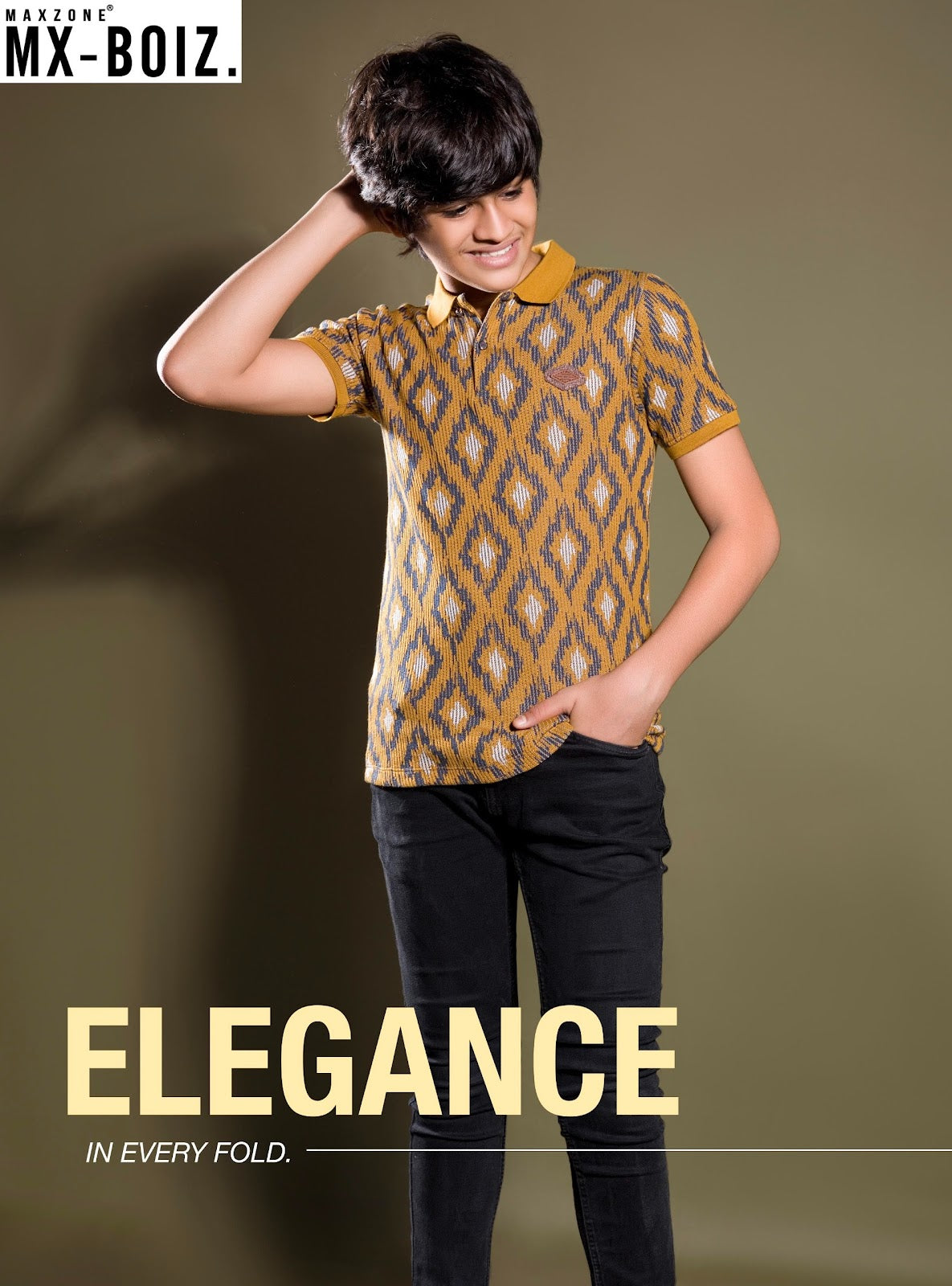 Nl J G2 Maxzone Clothing Jacquard Boys Tshirt Wholesale Rate