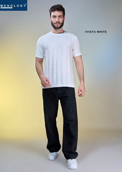 Nl J G6 Dno 2403 Menology Jacquard Mens Tshirts Wholesaler India