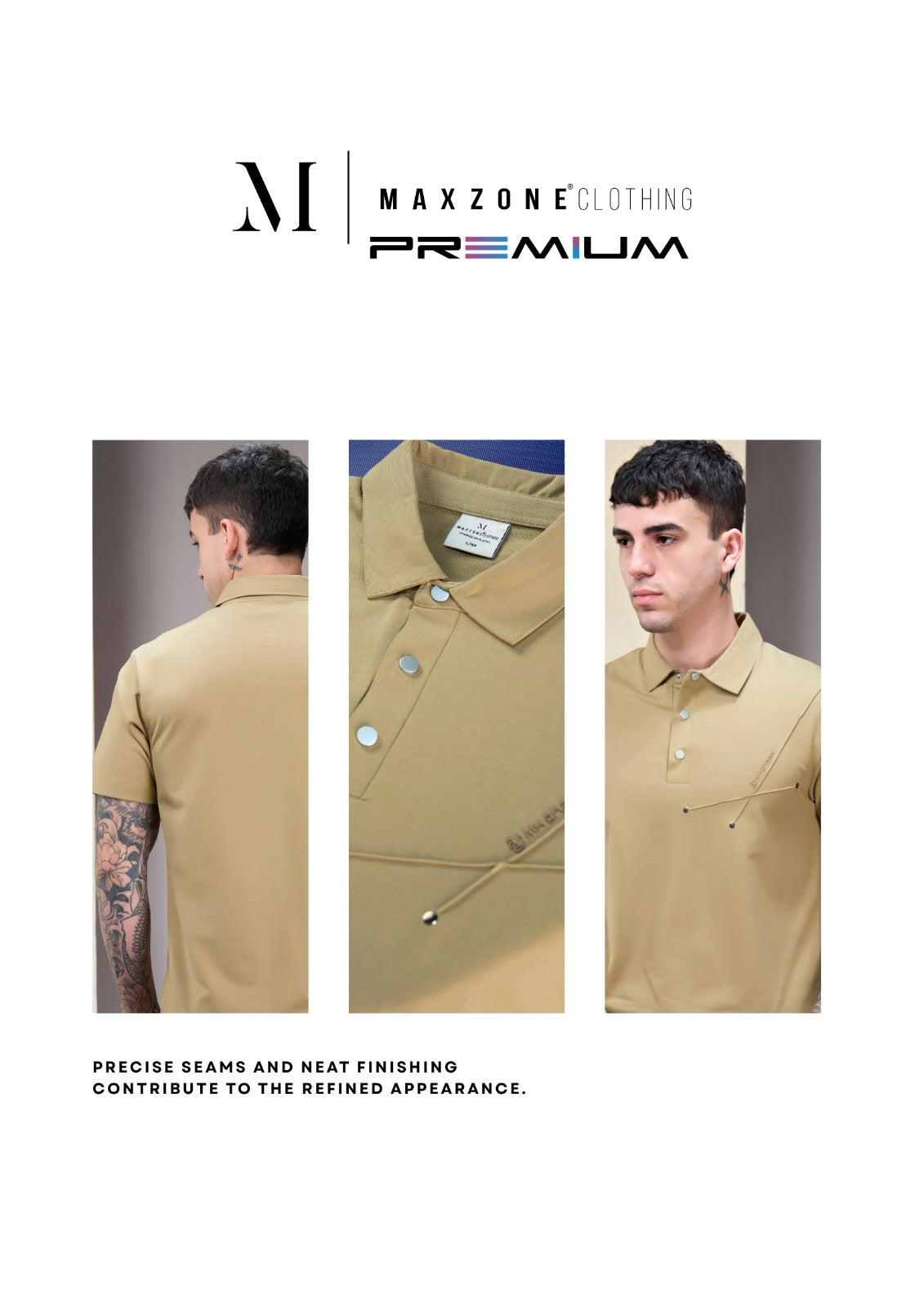 Nl J K03 2922 Polo Maxzone Clothing Lycra Mens Tshirts Wholesale Price