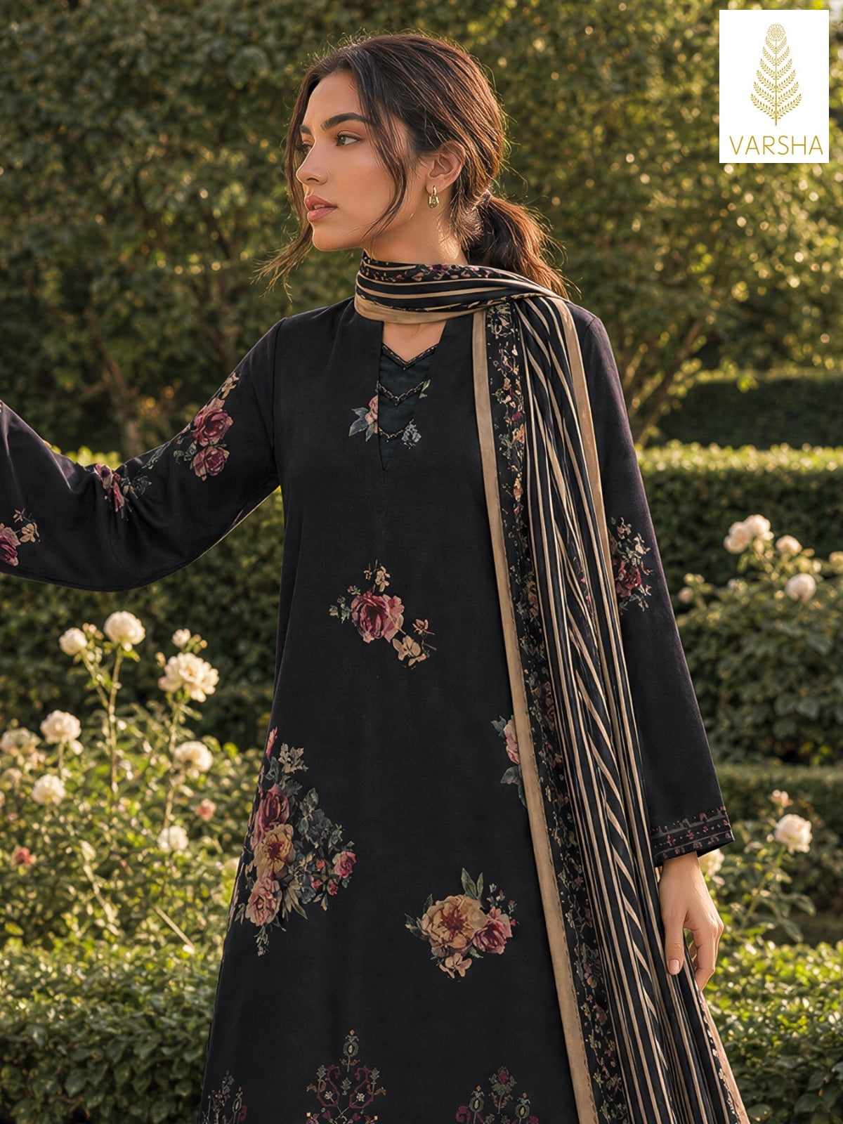 Nocturne Varshaa Viscose Pashmina Suits Wholesale Price