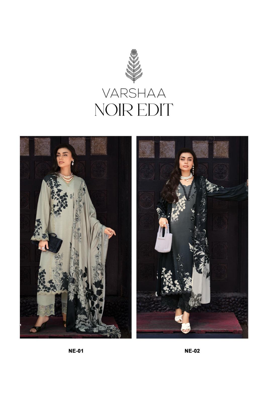 Noir Edit Varshaa Viscose Pashmina Suits Supplier Gujarat