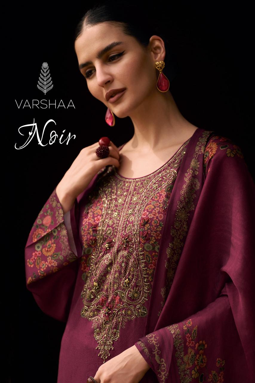 Noir Varshaa Pashmina Suits Supplier India