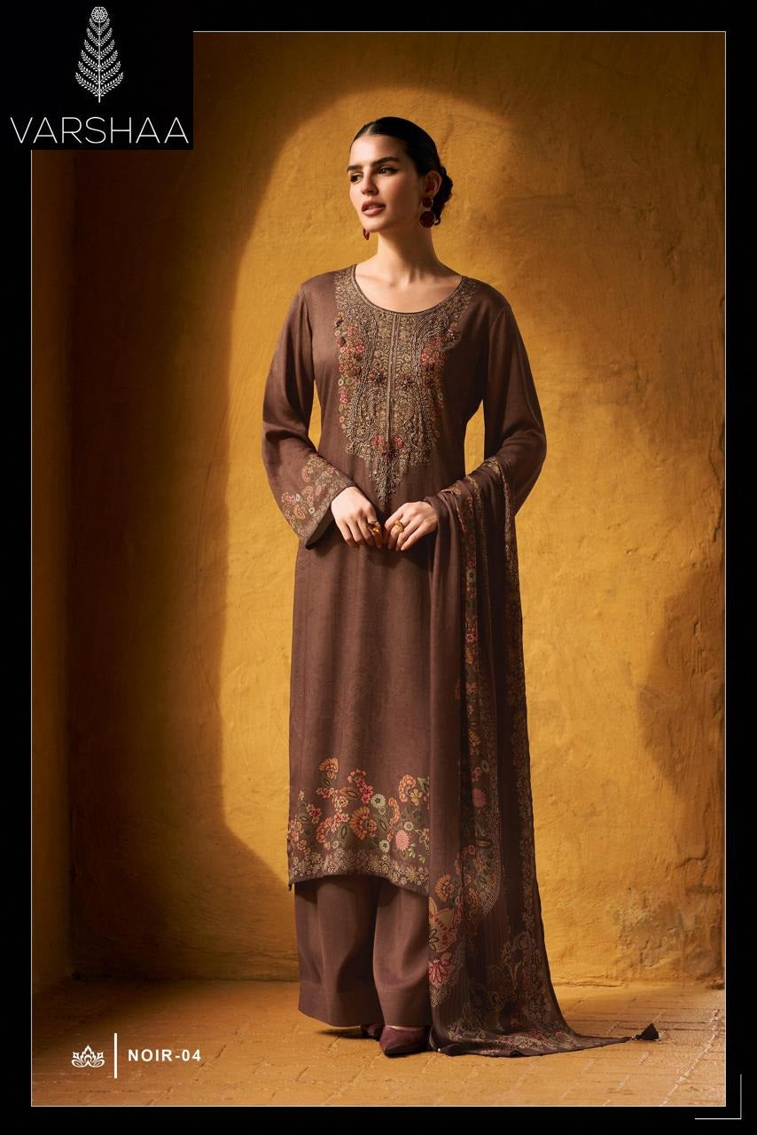 Noir Varshaa Pashmina Suits Supplier India