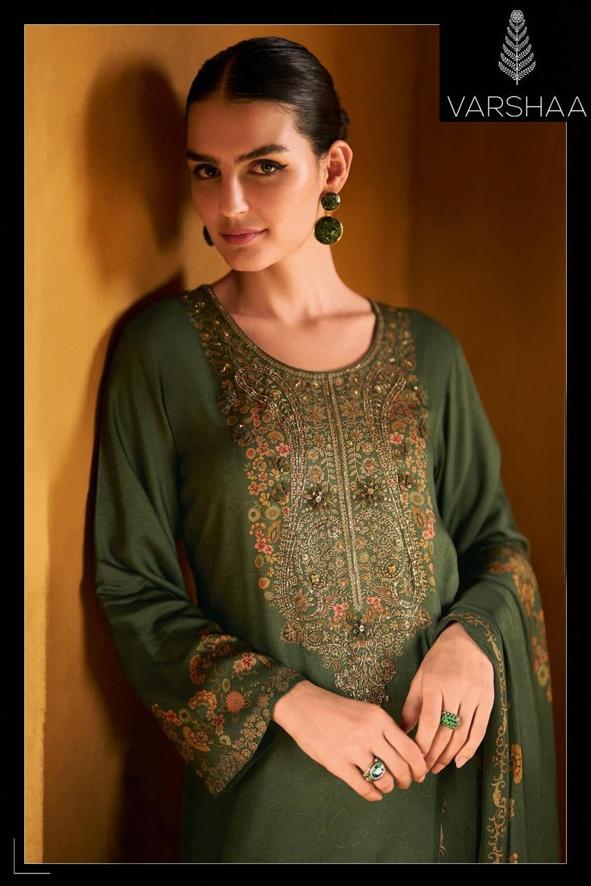 Noir Varshaa Pashmina Suits Supplier India