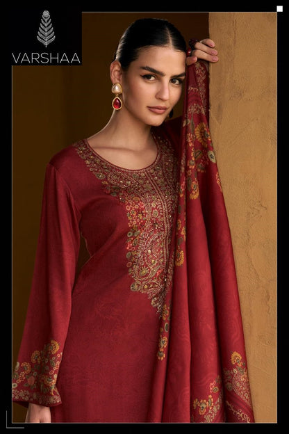 Noir Varshaa Pashmina Suits Supplier India